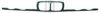 DIEDERICHS 1222108 Frame, radiator grille